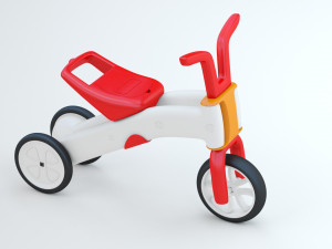 Balance Bike Chillafish Bunzi Modello 3D
