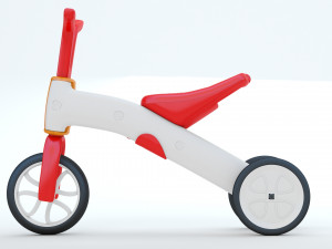 Balance Bike Chillafish Bunzi Modello 3D