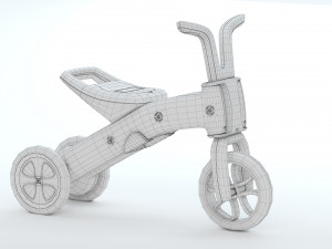 Balance Bike Chillafish Bunzi Modello 3D