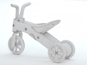 Balance Bike Chillafish Bunzi Modello 3D