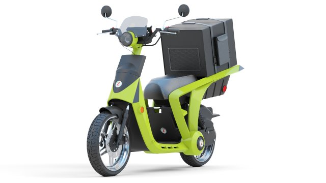 Mahindra GenZe 2 electric scooter Bike Mod le 3D in Moto 3DExport