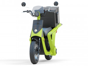 Mahindra GenZe 2 electric scooter Bike Modele 3D in Moto 3DExport