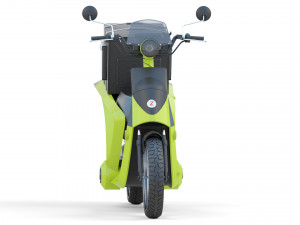 Mahindra GenZe 2 electric scooter Bike 3D Модель