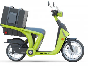 Mahindra GenZe 2 electric scooter Bike 3D Model