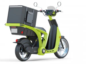 Mahindra GenZe 2 electric scooter Bike 3D Model