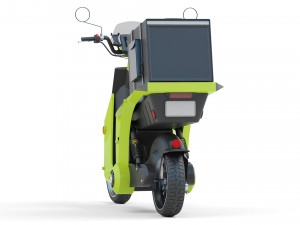Mahindra GenZe 2 electric scooter Bike 3D Модель