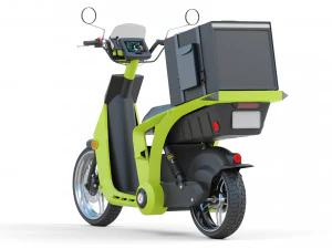 Mahindra GenZe 2 electric scooter Bike 3D Model