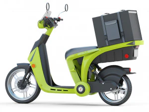 Mahindra GenZe 2 electric scooter Bike 3D Model