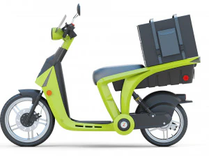 Mahindra GenZe 2 electric scooter Bike 3D Model