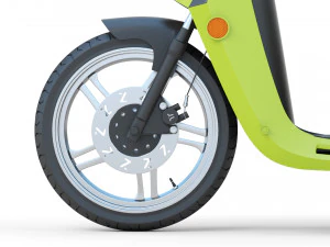 Mahindra GenZe 2 electric scooter Bike 3D Model