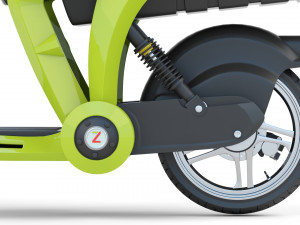 Mahindra GenZe 2 electric scooter Bike 3D Модель