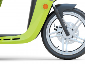 Mahindra GenZe 2 electric scooter Bike 3D Модель