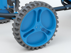 YBIKE Explorer Pedal Car Modello 3D
