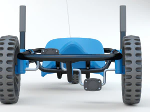 YBIKE Explorer Pedal Car 3D Model