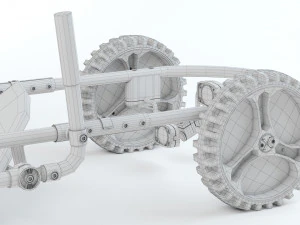 YBIKE Explorer Pedal Car 3D Model