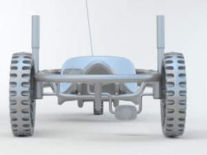 YBIKE Explorer Pedal Car Modello 3D