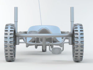 YBIKE Explorer Pedal Car 3D Model