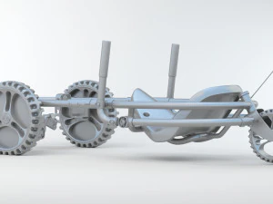 YBIKE Explorer Pedal Car 3D Model