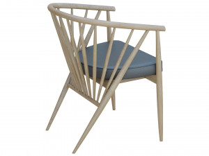 Poltroncina Genny Armchair Modèle 3D