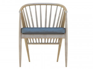 Poltroncina Genny Armchair Modèle 3D