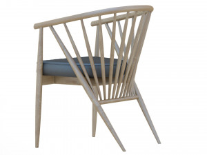 Poltroncina Genny Armchair Modèle 3D