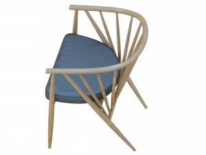 Poltroncina Genny Armchair Modèle 3D