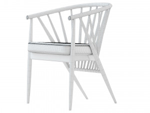 Poltroncina Genny Armchair Modèle 3D