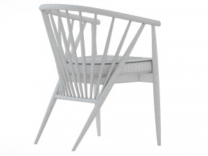 Poltroncina Genny Armchair Modèle 3D