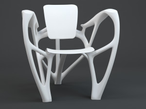 Bone Armchair Modelo 3D