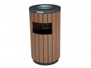 Trash Can Outdoor 01 Modelo 3D