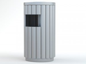 Trash Can Outdoor 01 3D Модель
