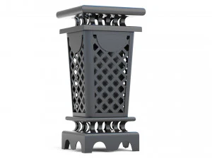 Trash Can Outdoor 03 3D Model