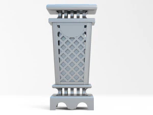 Trash Can Outdoor 03 3D Model