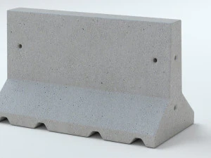 Concrete Barriers Collection 3D Model