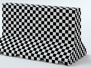 Concrete Barriers Collection 3D Model