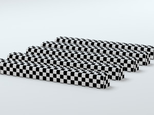 Concrete Barriers Collection 3D Model
