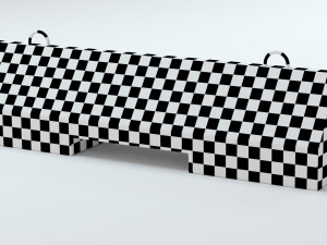 Concrete Barriers Collection 3D Model