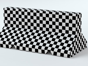 Concrete Barriers Collection 3D Model