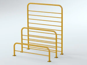Concrete Barriers Collection 3D Model