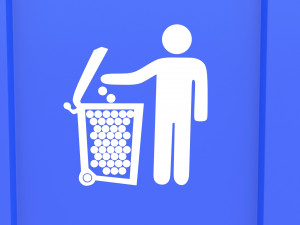 Trash Can Outdoor 04 Modèle 3D