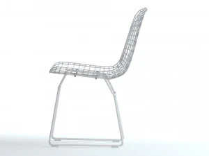 Chair AMF Rubi Rose Gold 3D Model