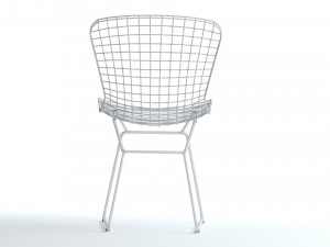 Chair AMF Rubi Rose Gold 3D Model