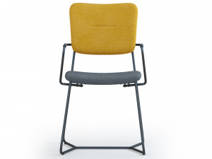 Chair AMF Alphabet H 3D Model