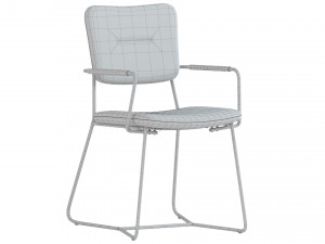 Chair AMF Alphabet H 3D Model