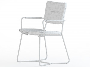 Chair AMF Alphabet H 3D Model