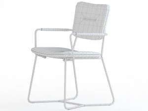 Chair AMF Alphabet H 3D Model