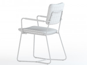 Chair AMF Alphabet H 3D Model