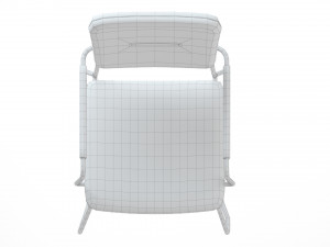 Chair AMF Alphabet H 3D Model