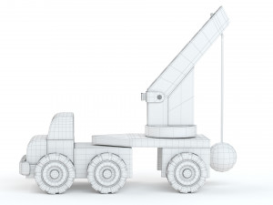 Toy Car Truck Large WALL BEAT MACHINE Modello 3D