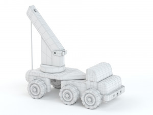Toy Car Truck Large WALL BEAT MACHINE Modello 3D